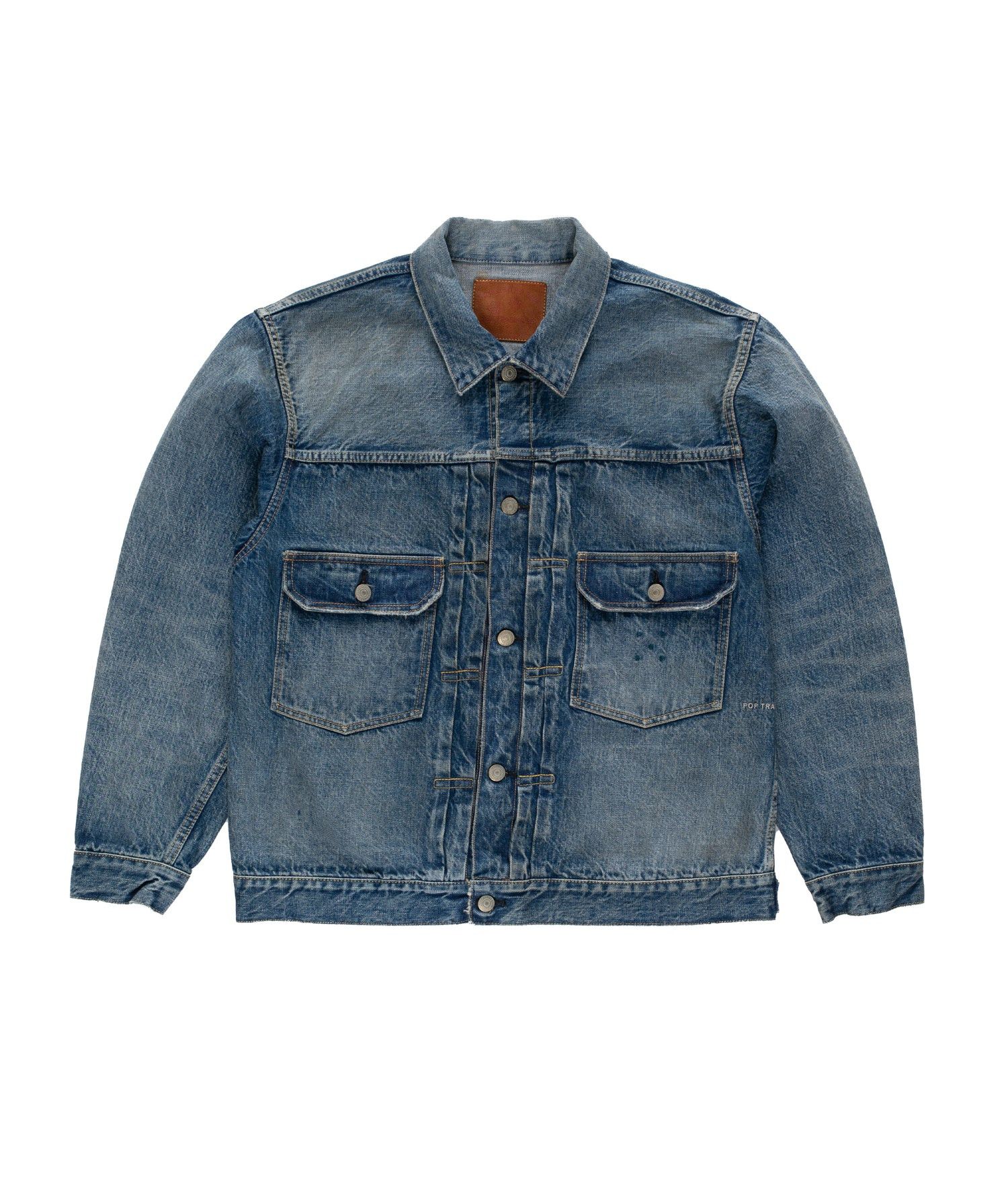 Full Count & Co. 2978-2102 13.7oz Dartford Type II Denim Jacket Size 46 Japan Size US XL / EU 56 / 4 - 3 Thumbnail