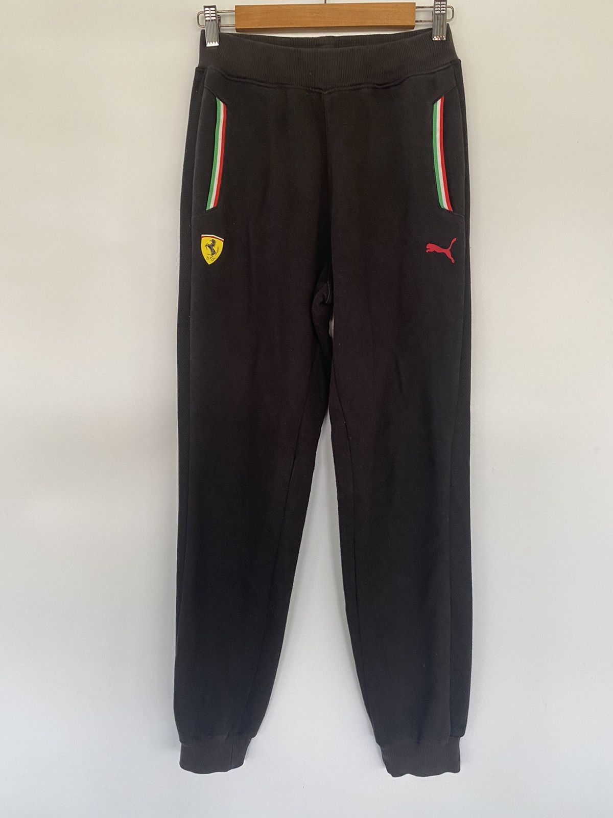 Stussy Puma Ferrari Joggers Pull On Logo Front Elastic Waist Size 25" / US 0 / IT 36 - 1 Thumbnail