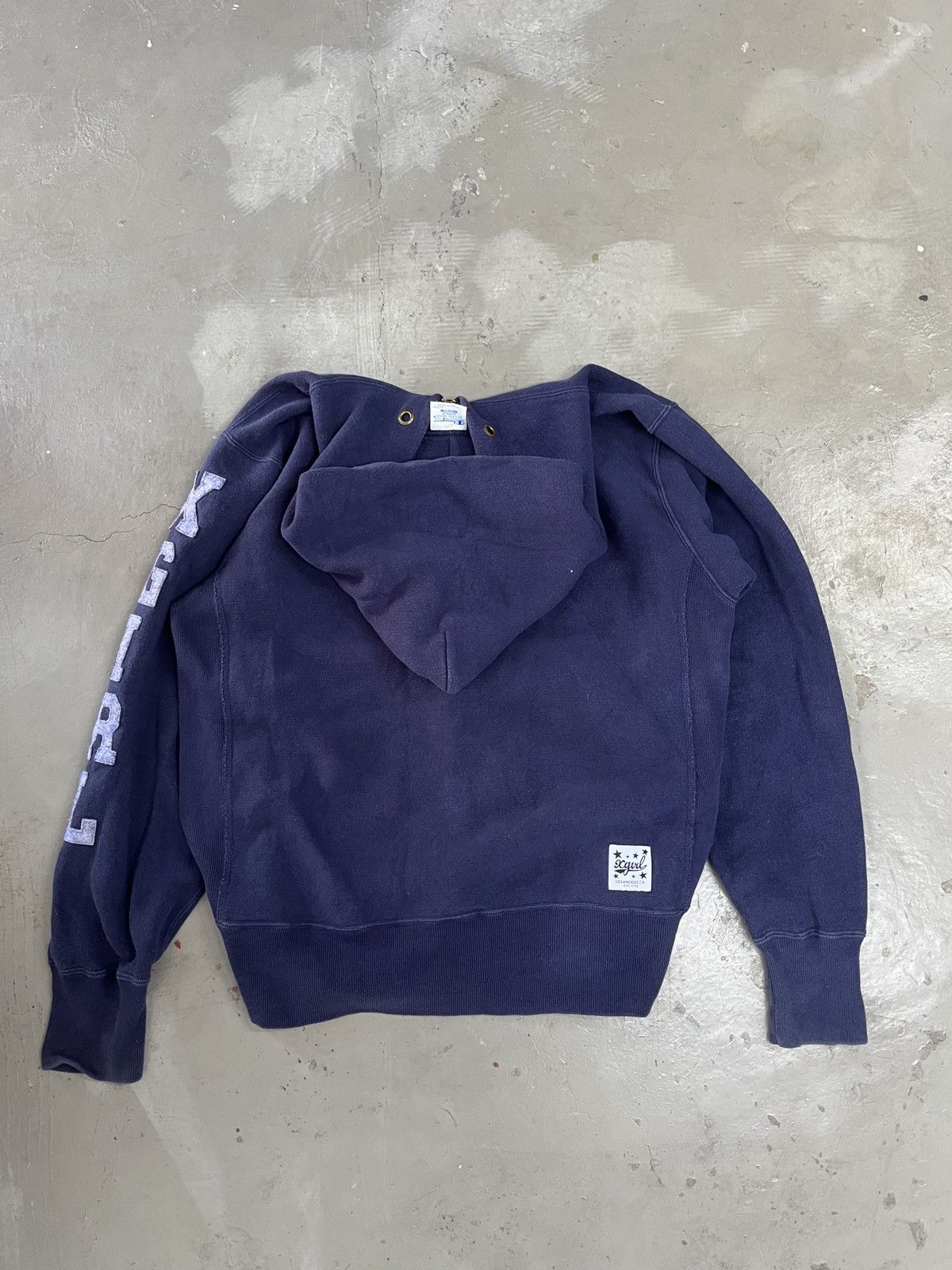 Champion Vintage Sunfaded Champion Xgirl Reverse Weave Zipper Hoodie Size US M / EU 48-50 / 2 - 15 Thumbnail