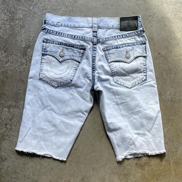 True religion sales ripped shorts