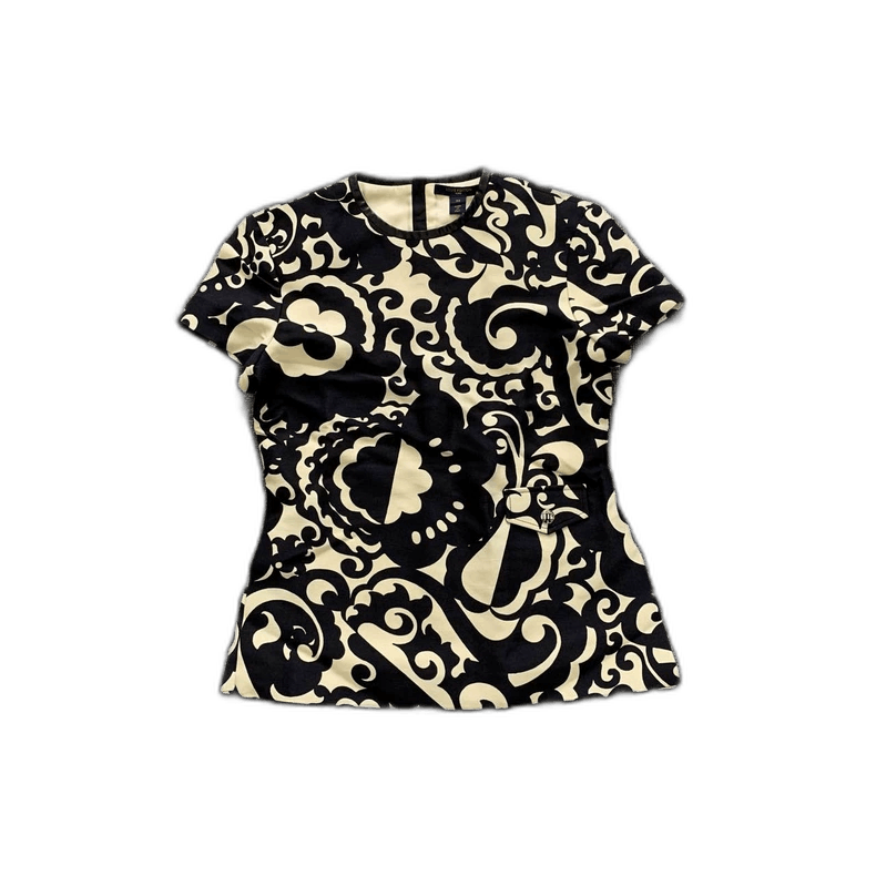 Louis Vuitton lv back zip short sleeve top Size US L / EU 52-54 / 3 - 1 Thumbnail