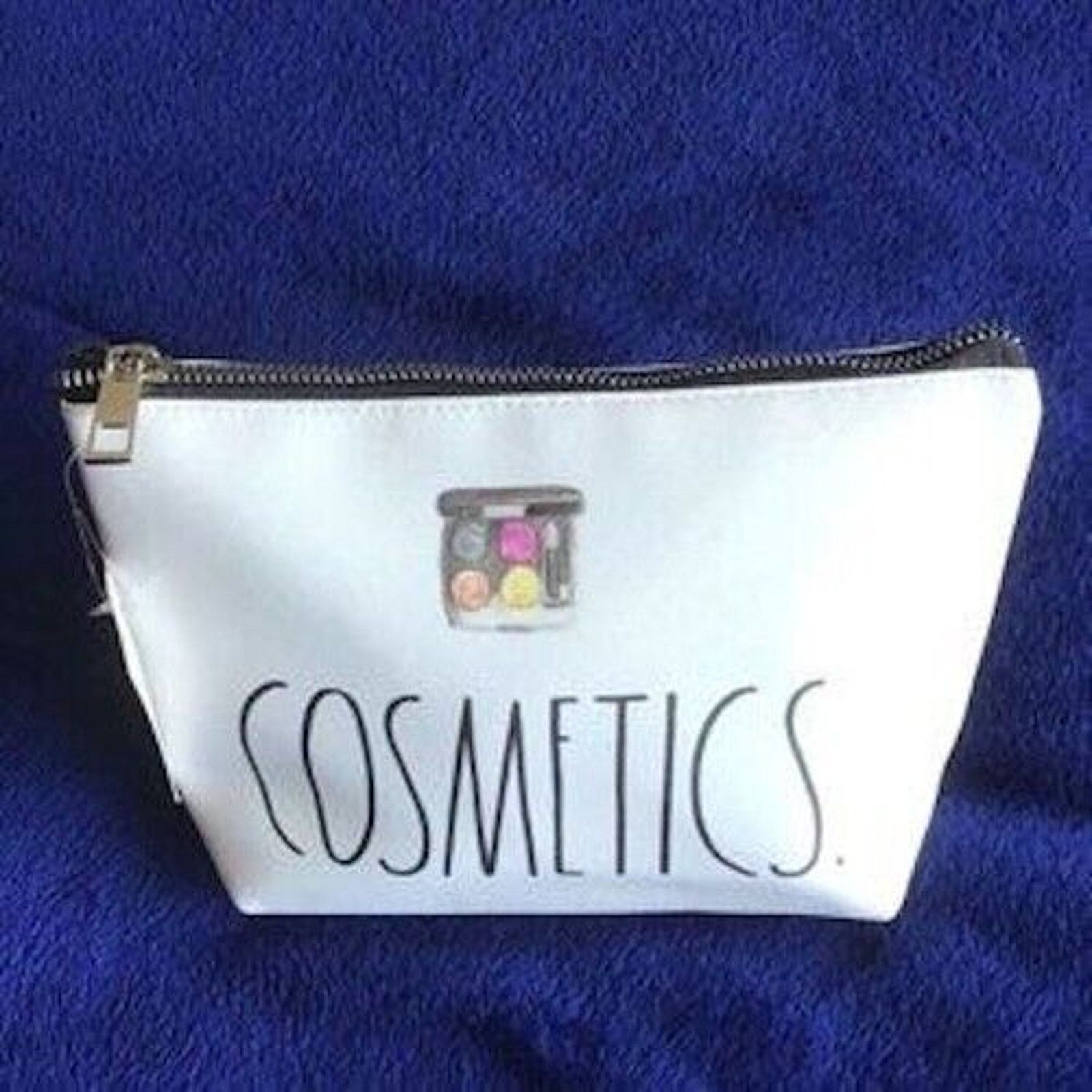 Other RA DUNN “ COSMETICS “ INSCRIBED COSMETICS POUCH BAG NWT Size ONE SIZE - 5 Thumbnail