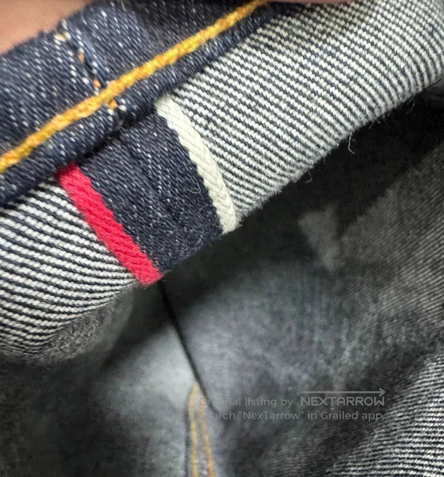 Evisu Evisu White Daruma Embroidered Jeans. Size US 33 - 9 Thumbnail