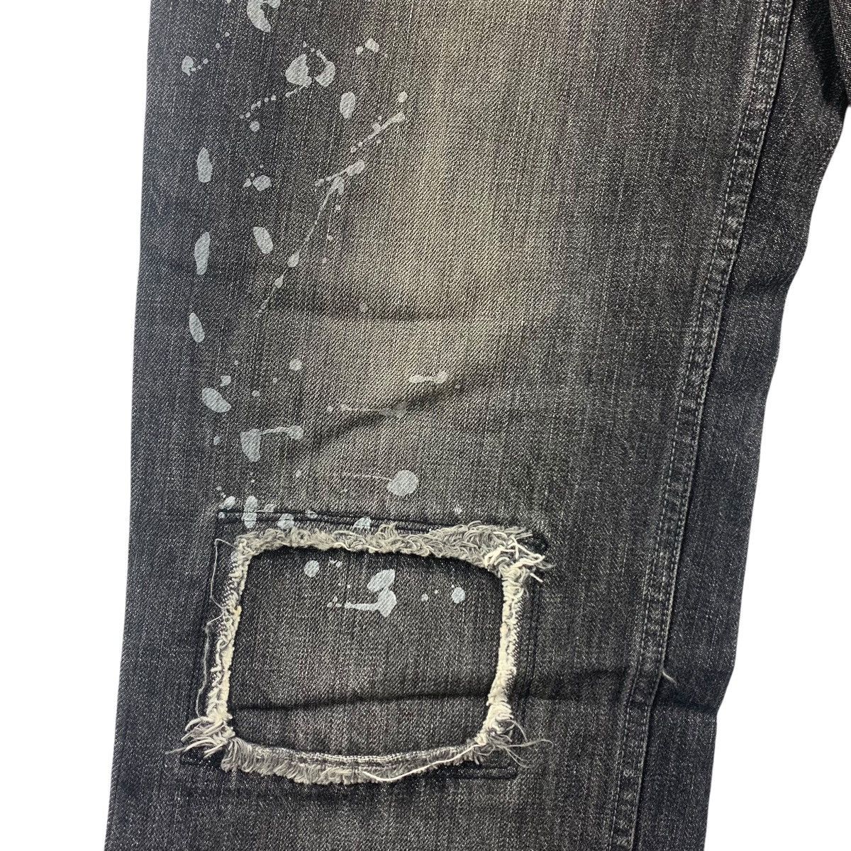 If Six Was Nine × Japanese Brand MENS BATSU Distressed jeans Size US 35 - 9 Thumbnail