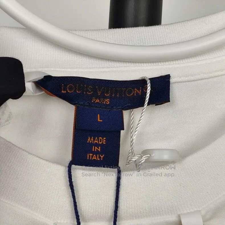 Louis Vuitton Louis Vuitton White short sleeve Size US L / EU 52-54 / 3 - 4 Thumbnail