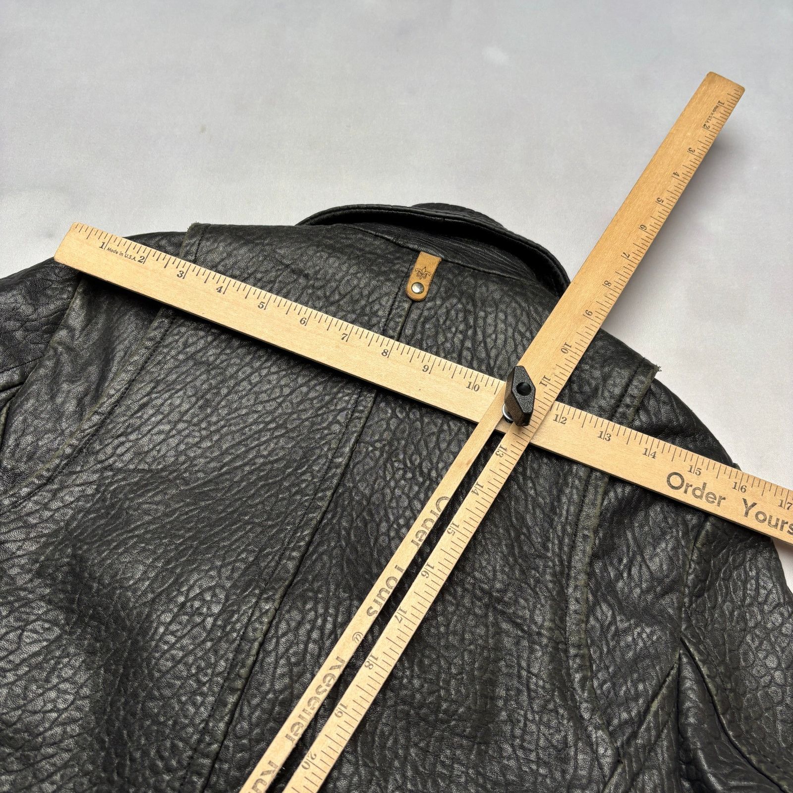 Mackage Mackage for Aritzia Pebbled Lamb Leather Jacket Womens Small Size S / US 4 / IT 40 - 10 Thumbnail