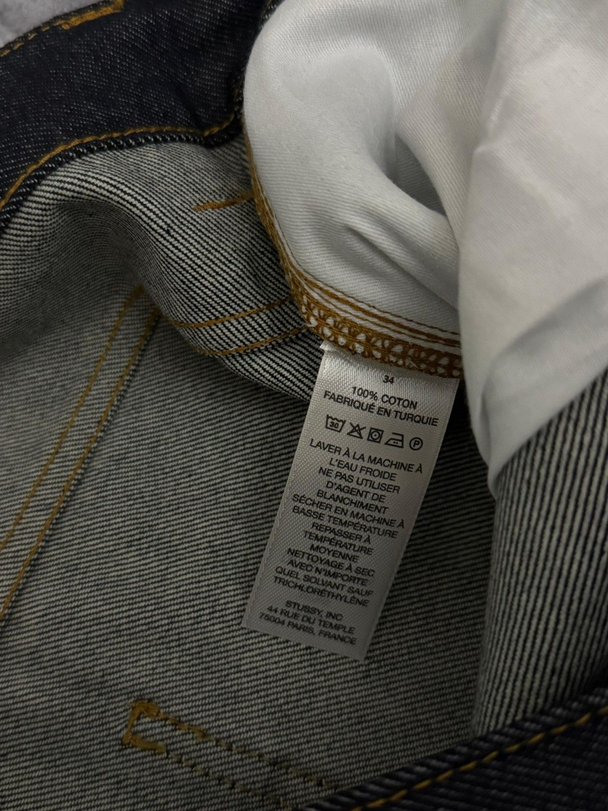 Stussy Stussy Carpenter Pants Raw Denim Size US 34 / EU 50 - 5 Thumbnail