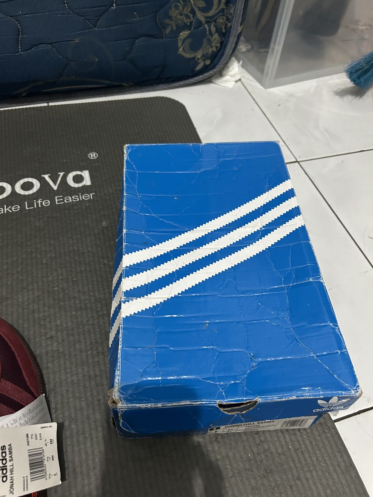 Adidas adidas samba jonah hill maroon Size US 8 / EU 41 - 8 Thumbnail