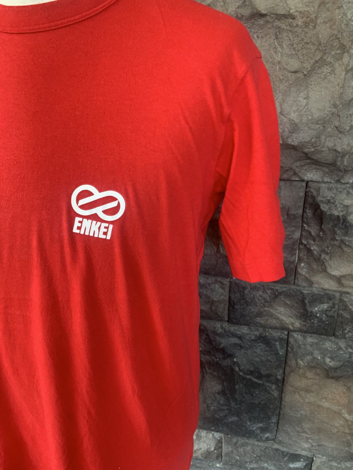 Japanese Brand × Vintage Vintage Enkei Japanese Auto Accessories T shirt Size US M / EU 48-50 / 2 - 4 Thumbnail