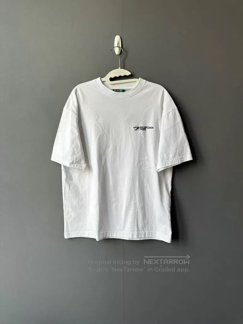 Balenciaga Balenciaga White boomerang front and back embroidered shor Size US XS / EU 42 / 0 - 1 Thumbnail