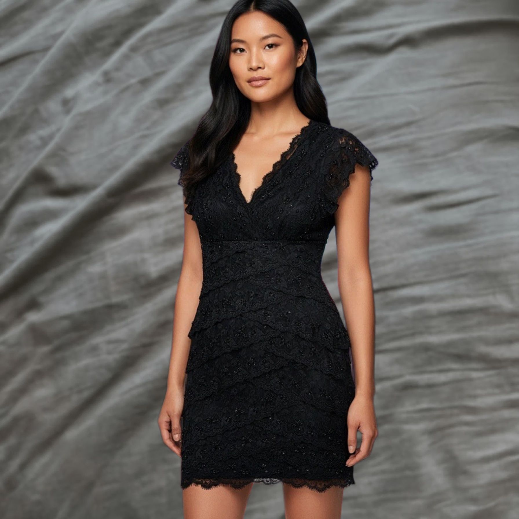 ruby rox sequin dress Ruby Rox Womens Sequined Party Pleated Dress NWT Size 7