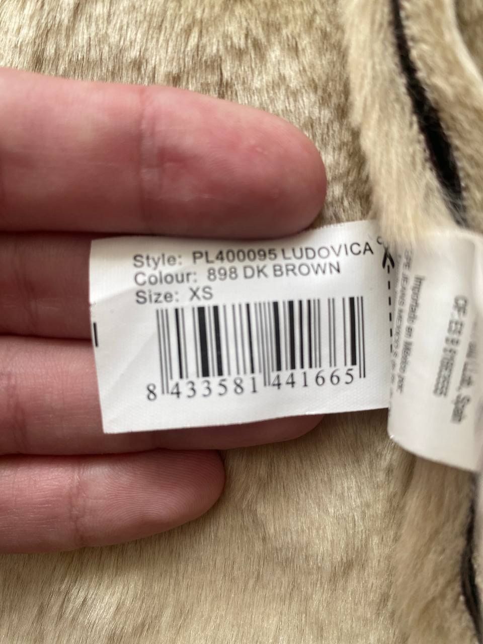 Pepe Jeans Ludovica Faux Shearling Aviator Jacket XS