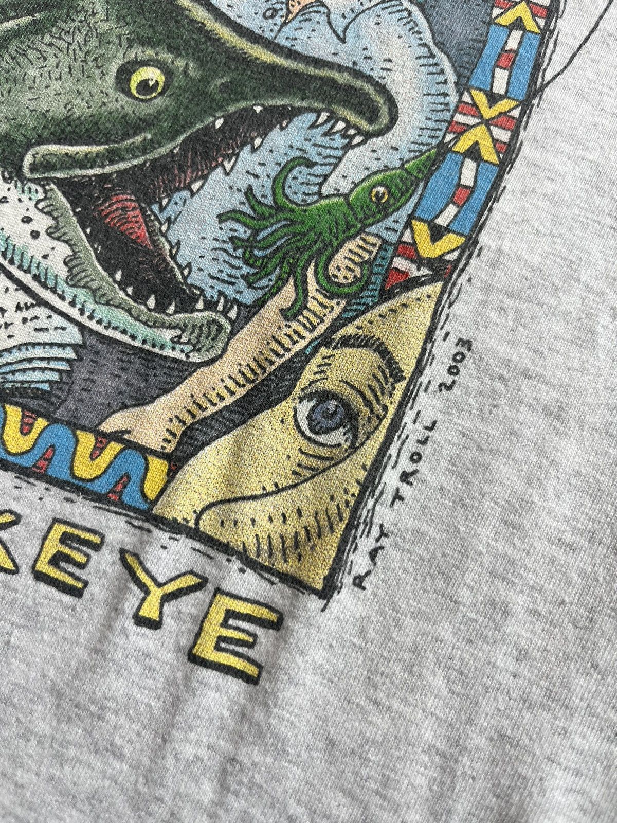 Arts & Science Vintage QUEER EYE FOR THE SOCKEYE RAY TROLL 2003’s Tshirt Size US L / EU 52-54 / 3 - 6 Thumbnail