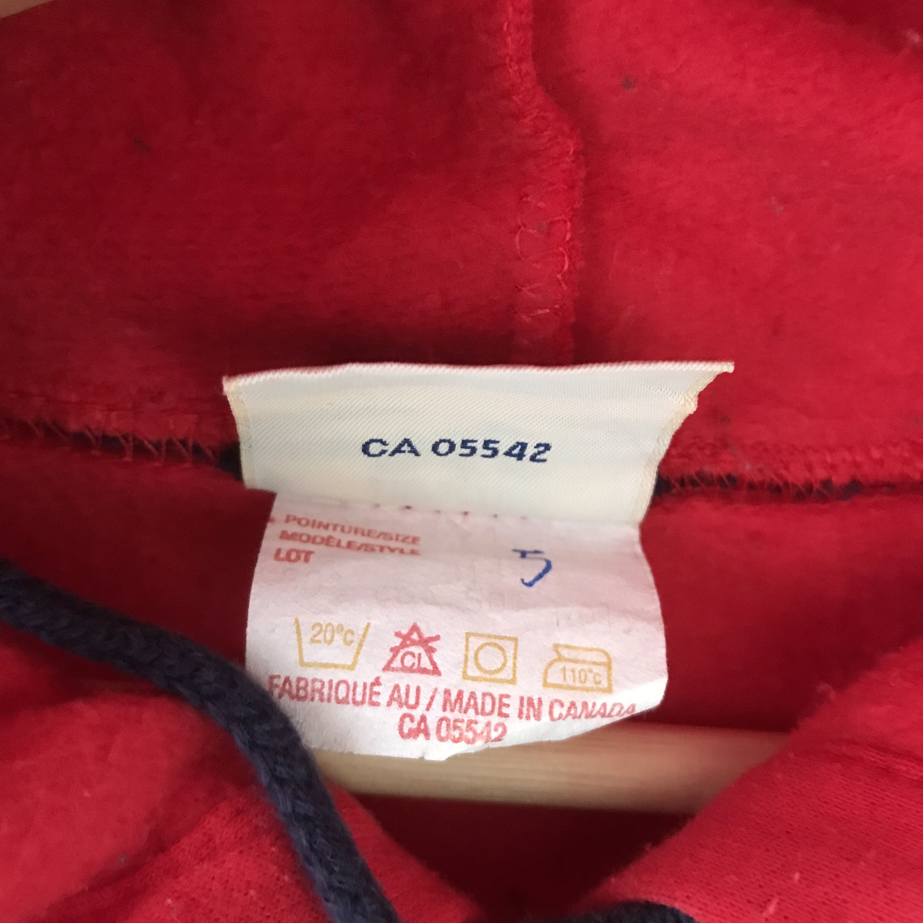 Vintage Vintage 90s Lunenburg Nova Scotia Red - 539 Size US L / EU 52-54 / 3 - 9 Thumbnail