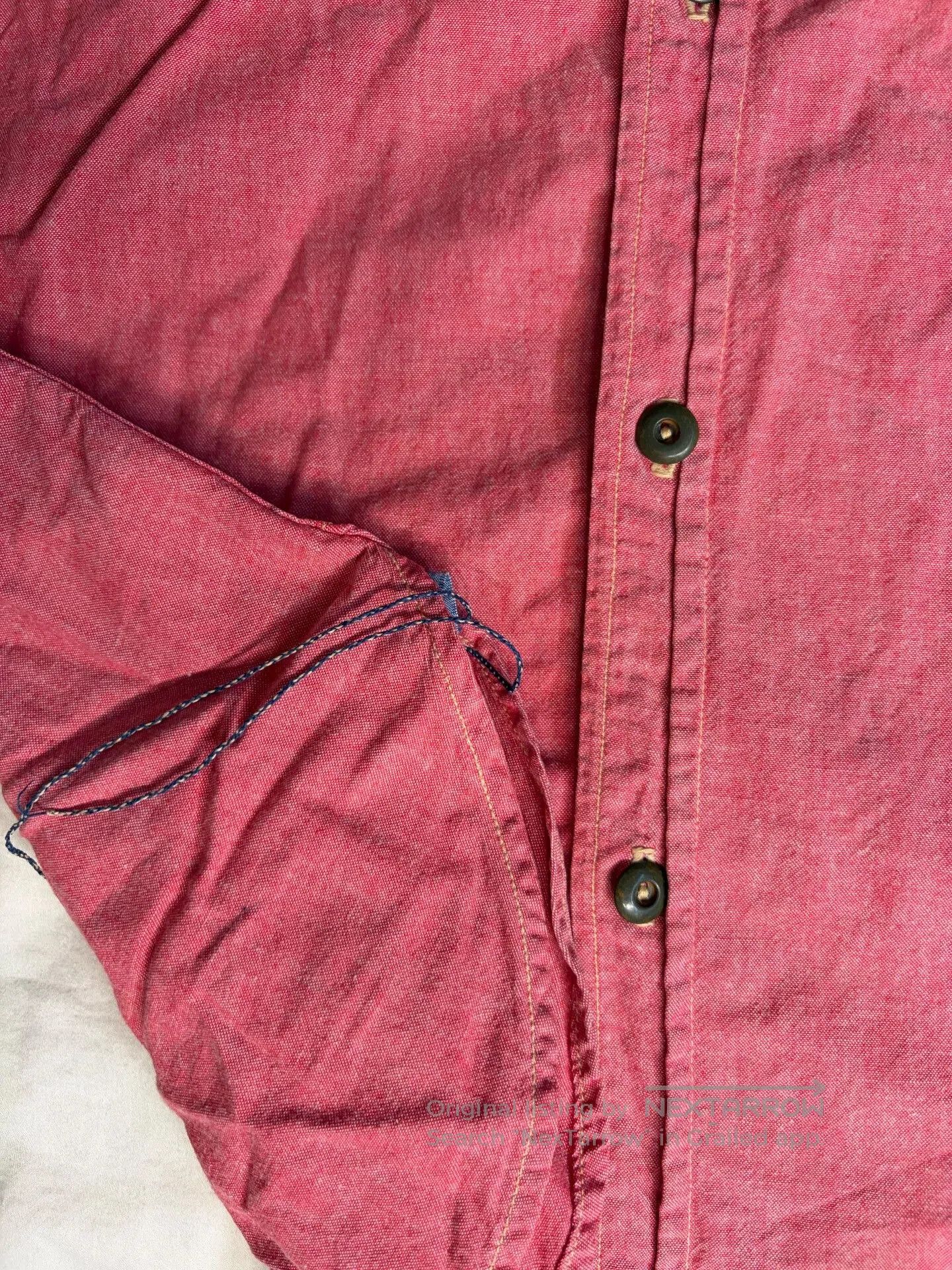 Mister Freedom Mister Freedom Early Shirt in Deep Red. Size US M / EU 48-50 / 2 - 6 Thumbnail