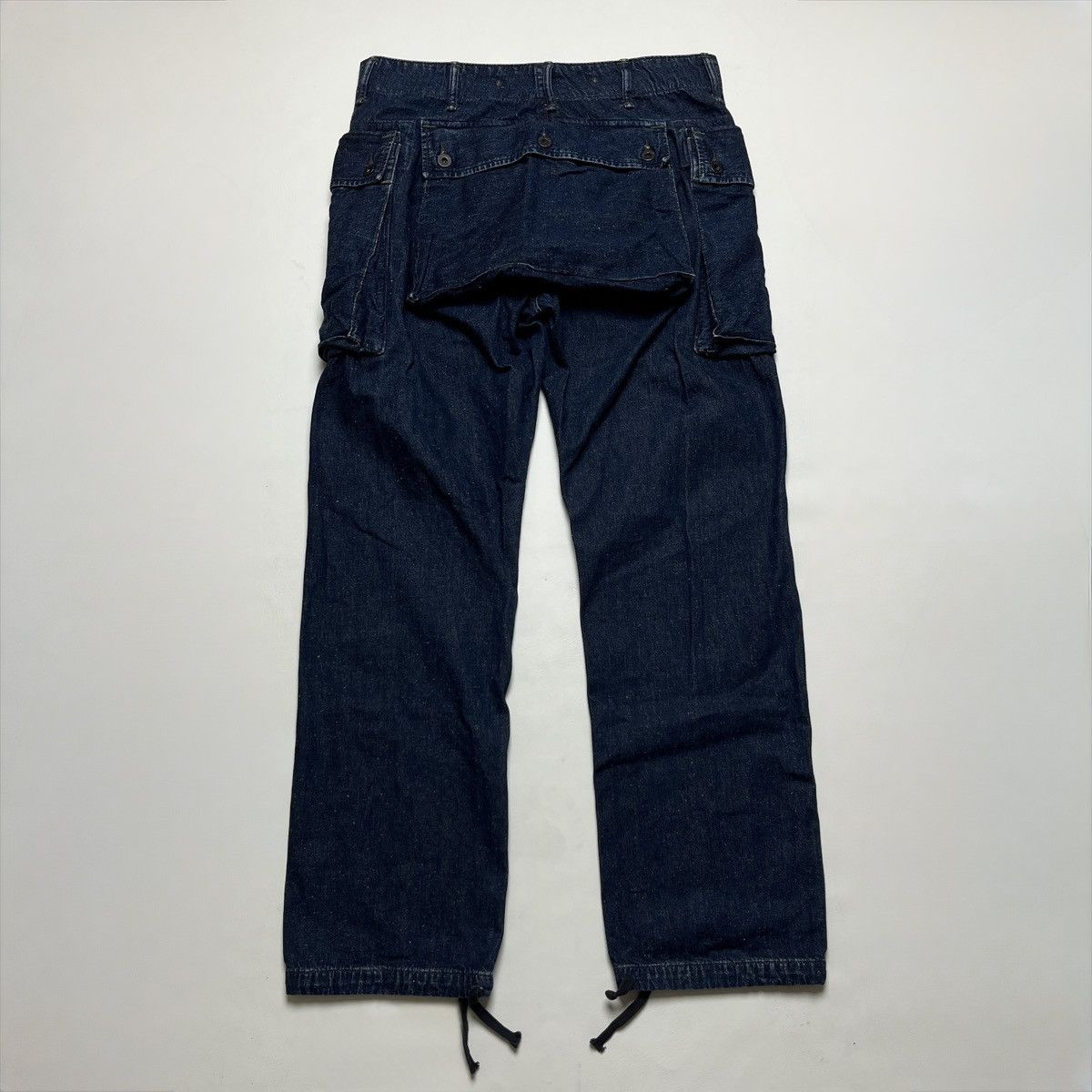 RRL Ralph Lauren Ralph Lauren Double RL Denim Military Monkey Pants Size US 30 / EU 46 - 2 Thumbnail