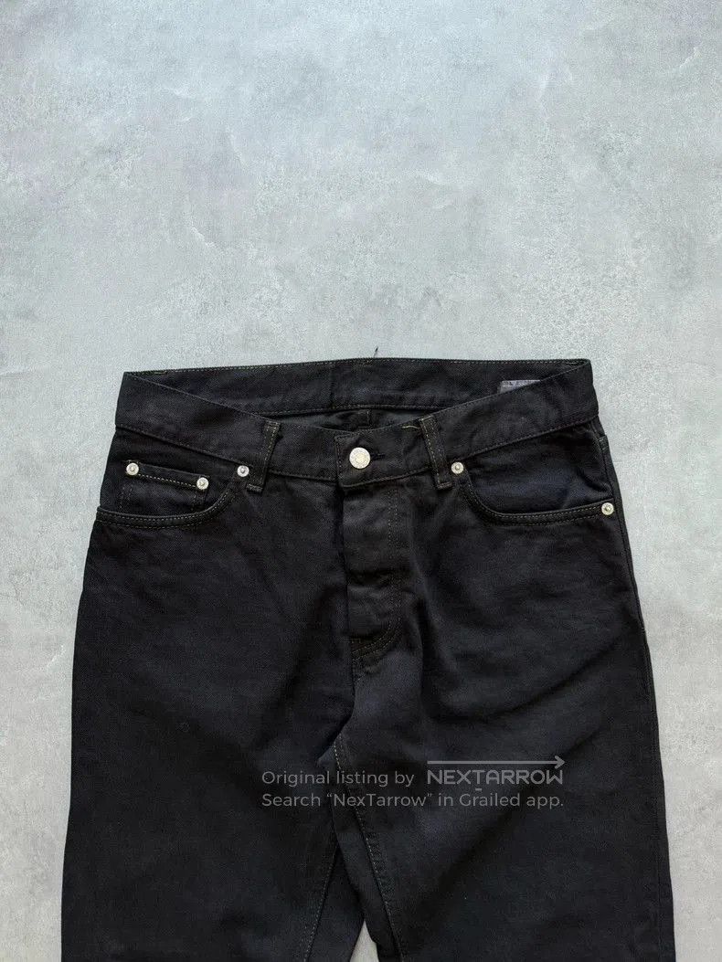 Helmut Lang Vintage Helmut Lang Black Denim Jeans . Size US 31 - 3 Thumbnail
