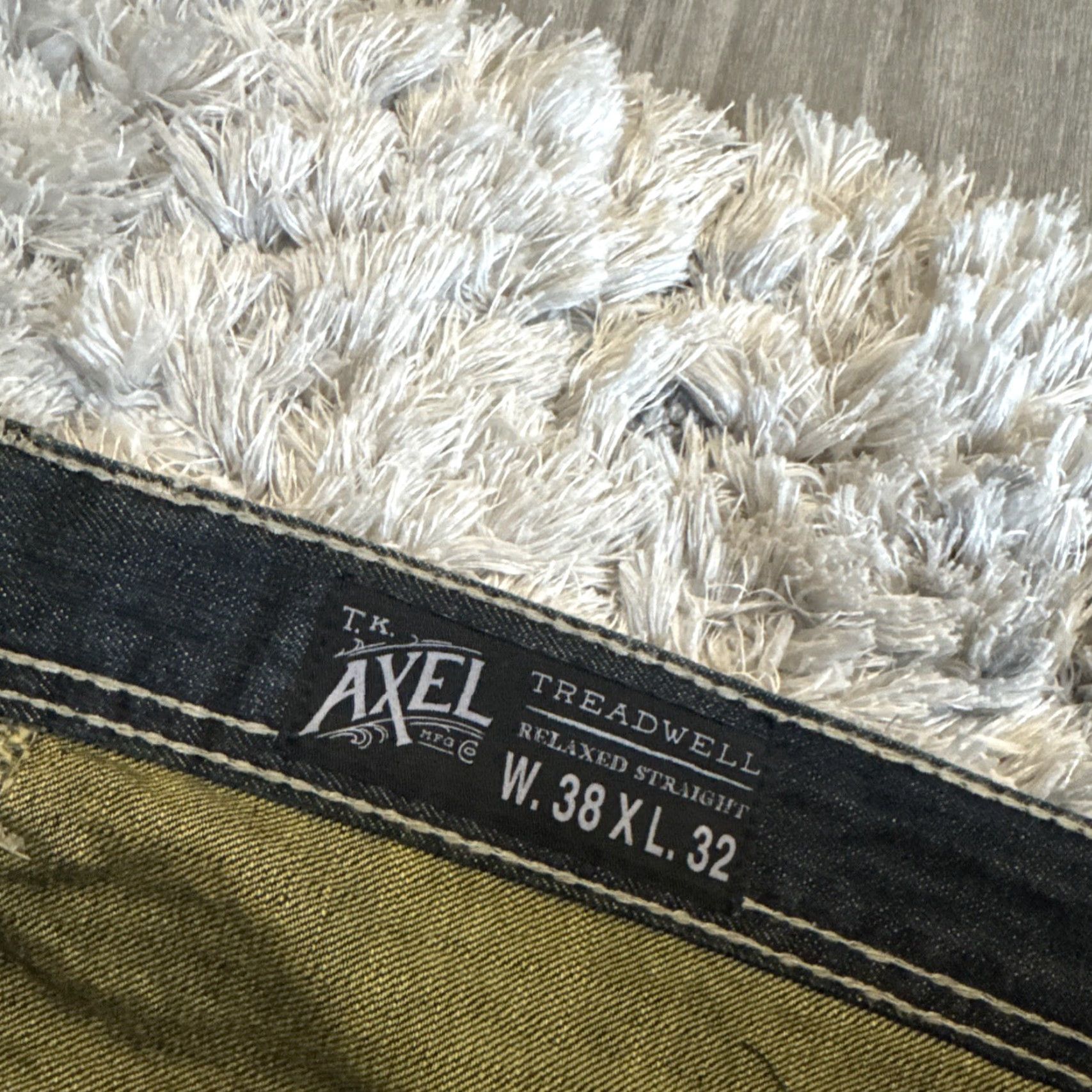 Vintage VINTAGE Axel Jeans Straight 00s Embroidered Blue Men’s 38x32 Y2K Style Shirt? Size US 38 / EU 54 - 6 Thumbnail