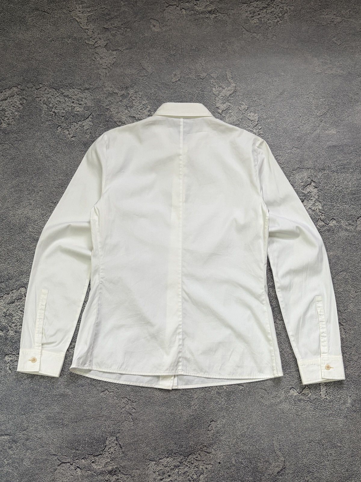 Miu Miu Miu Miu Archival White Button Up Shirt Italy Size 40 Size S / US 4 / IT 40 - 2 Thumbnail