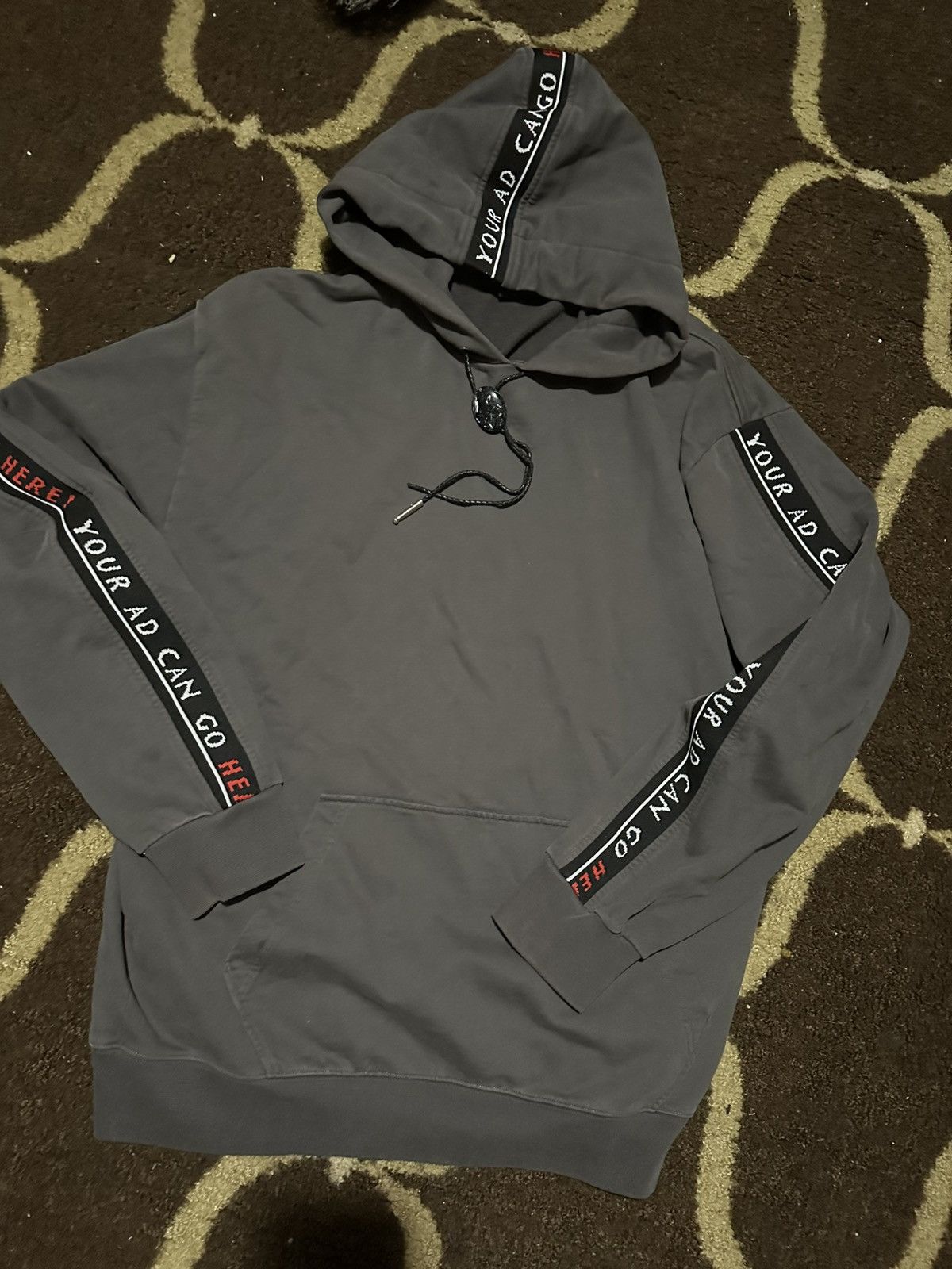 Alexander Wang Alexander Wang Your Ad Can Go Here Bolo Hoodie Oversized$800 Size US XL / EU 56 / 4 - 1 Thumbnail