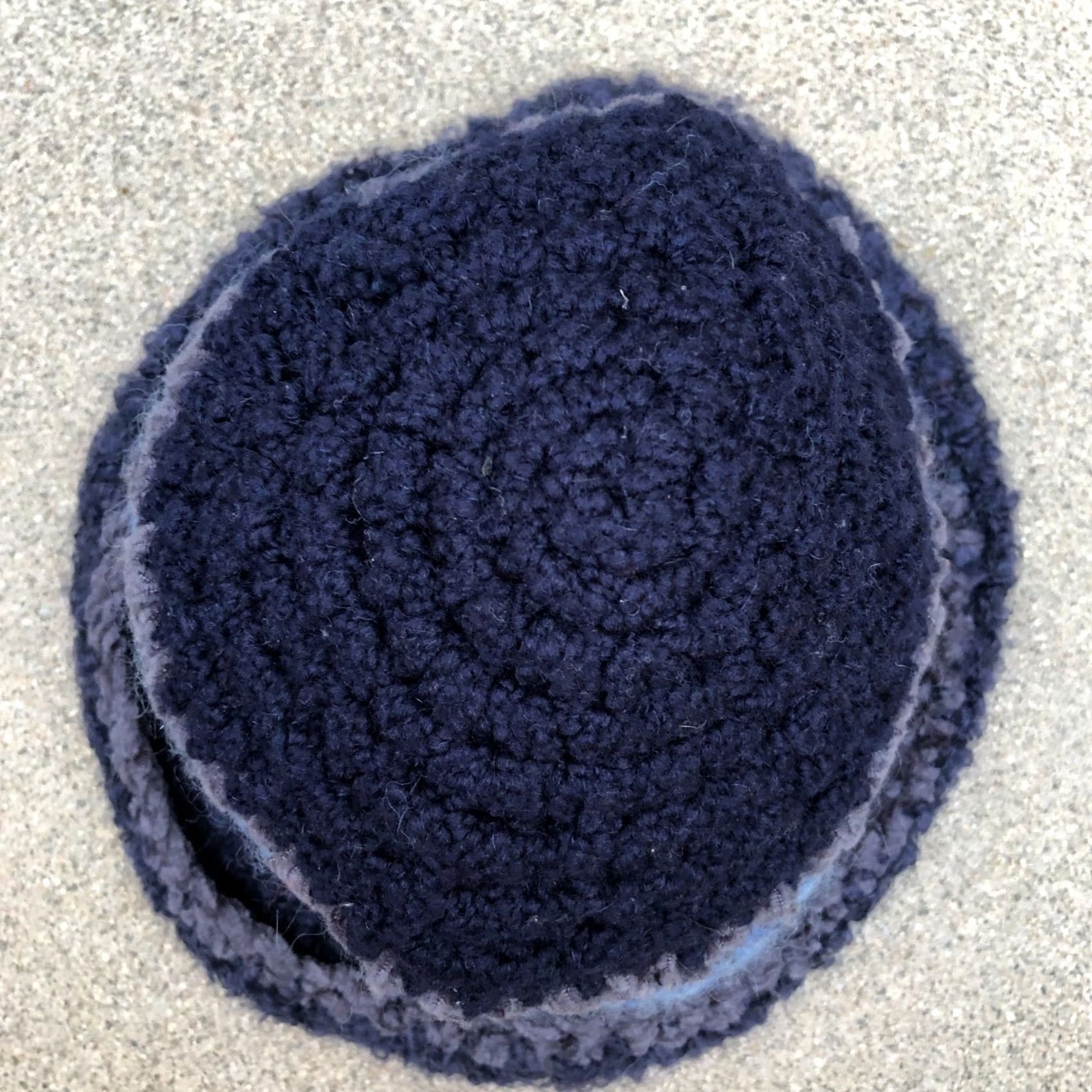 Bloomingdale's VTG 90s Bloomingdale's Wool Blend Beanie Women's Knit Blue Hat One Size Womens Size ONE SIZE - 3 Thumbnail