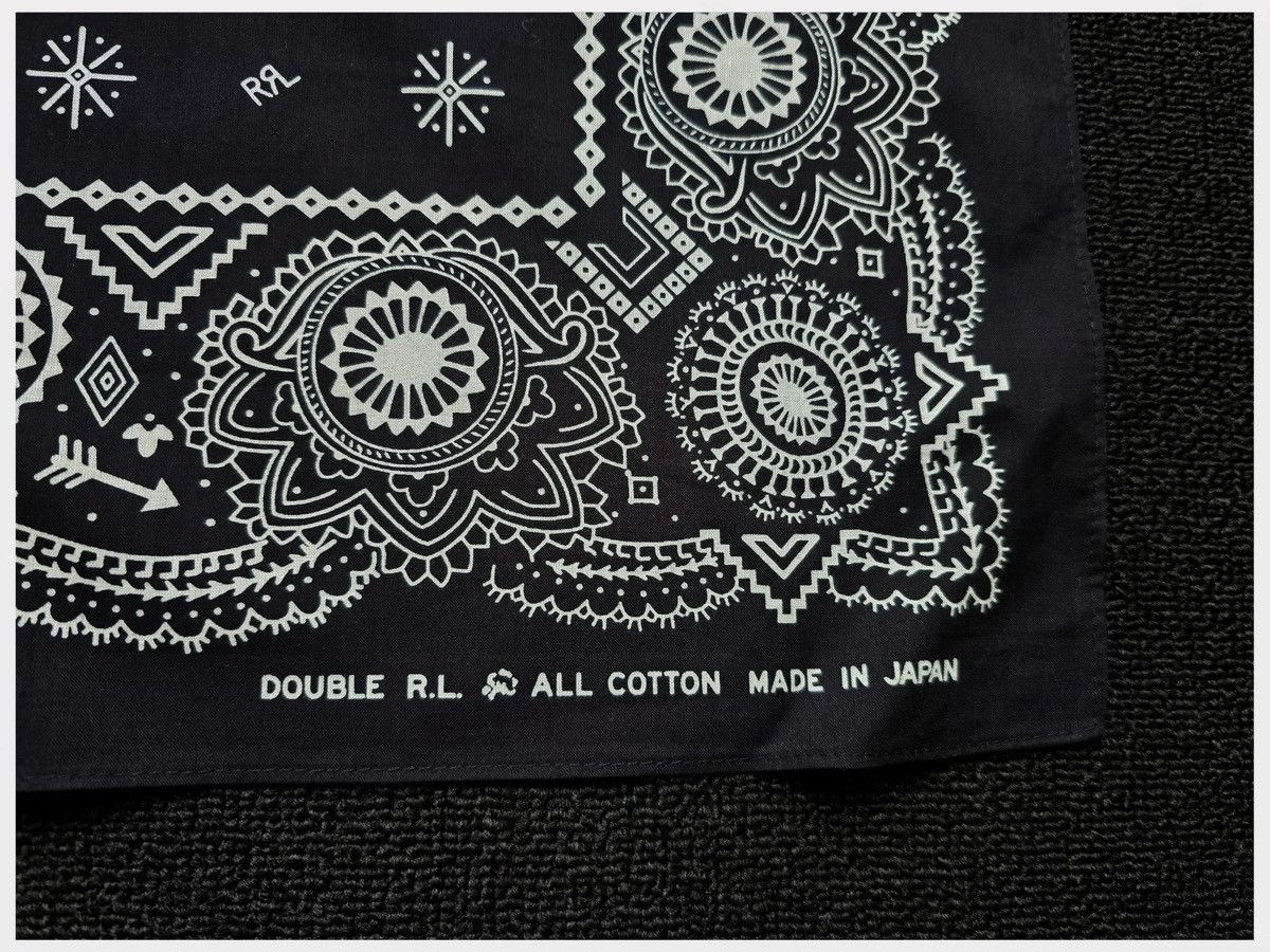 RRL Ralph Lauren RRL Bandana COTTON Scarf handkerchief Size ONE SIZE - 10 Thumbnail