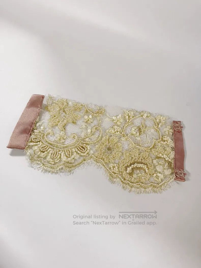 Share Spirit Homme Share Spirit Homme Lace Beaded Bracelet Cuff Accessory Size ONE SIZE - 1 Thumbnail