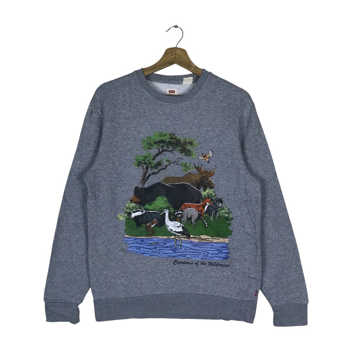 Levi's Vintage Levi’s Pullover Jumper Sweatshirt Size US S / EU 44-46 / 1 - 1 Thumbnail
