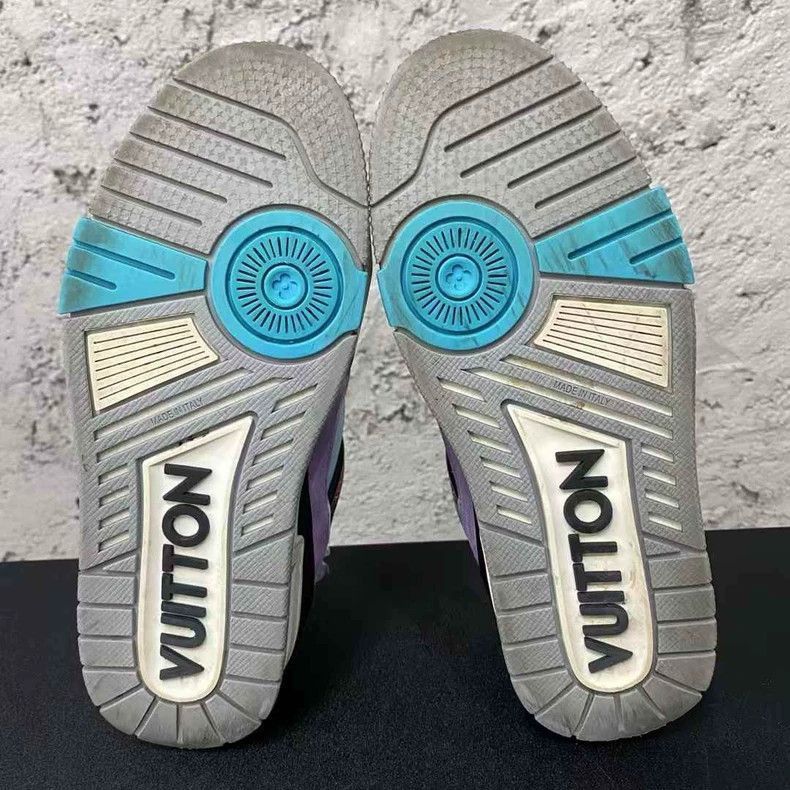 Louis Vuitton Louis Vuitton Louis Vuitton LV Trainer Sneakers in Macaron Size US 8 / IT 38 - 7 Thumbnail