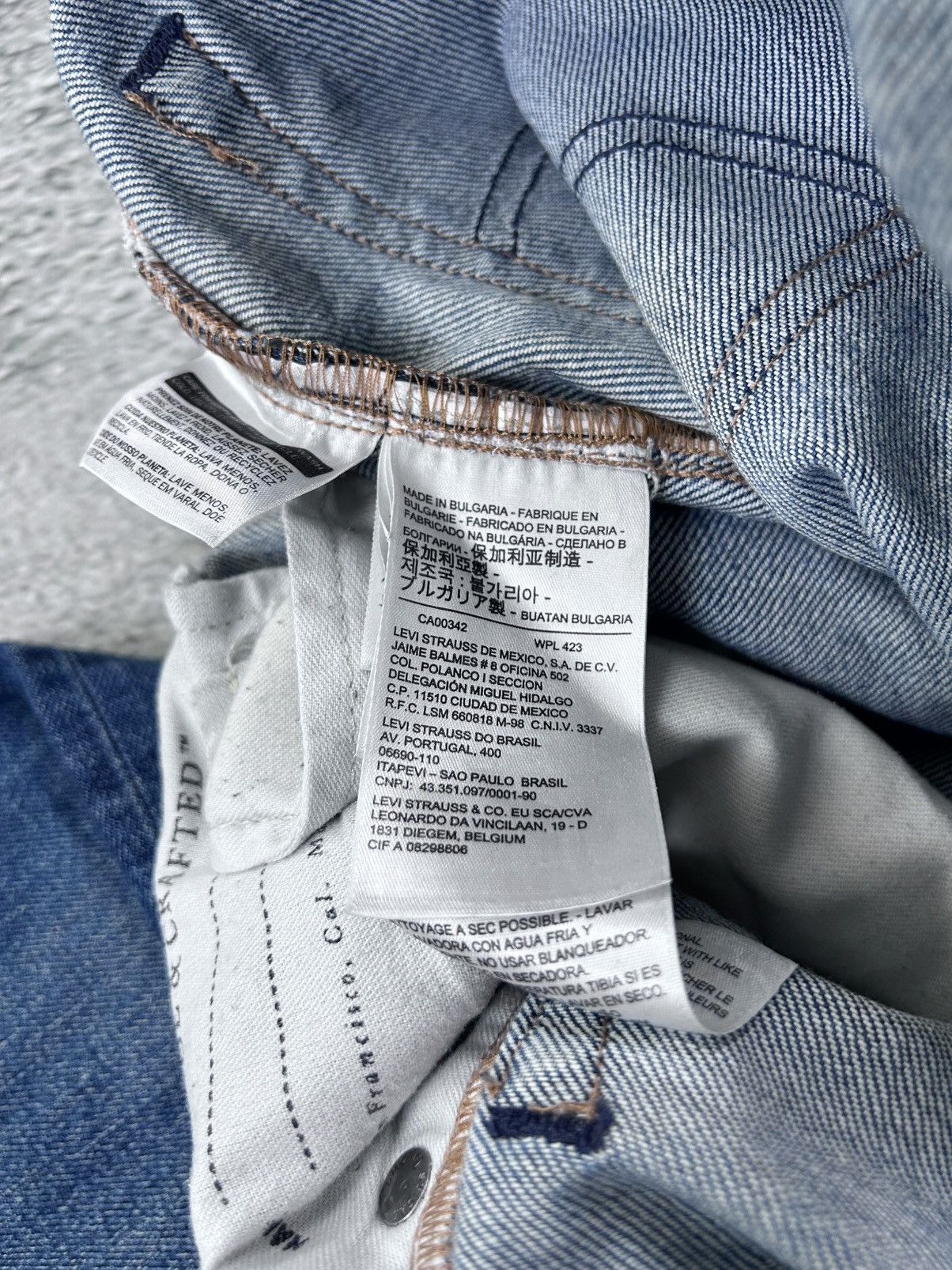 Levi's Levi’s slim jeans denim pants Y2K blue 511 Japanese big E Size US 30 / EU 46 - 12 Thumbnail