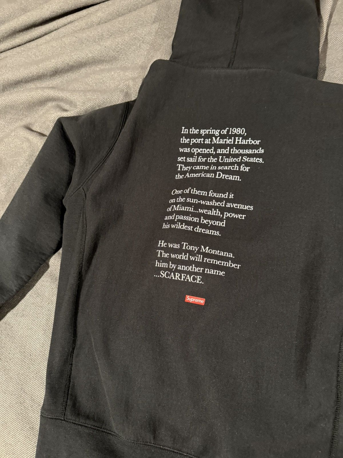 Supreme Supreme Scarface Hoodie Medium Size US M / EU 48-50 / 2 - 8 Thumbnail