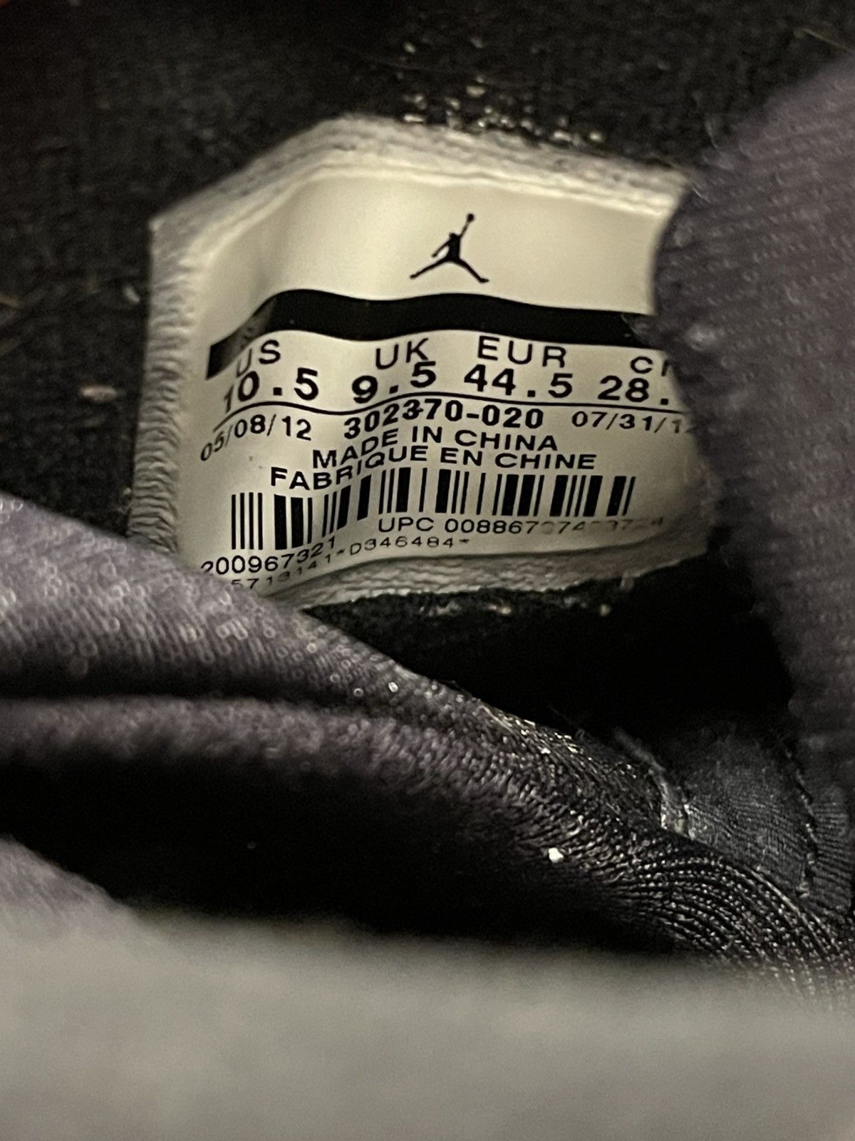 Jordan Brand Jordan 9 Retro 2012 “Black/Varsity Light Olive” Size 10.5 Size US 10.5 / EU 43-44 - 6 Thumbnail