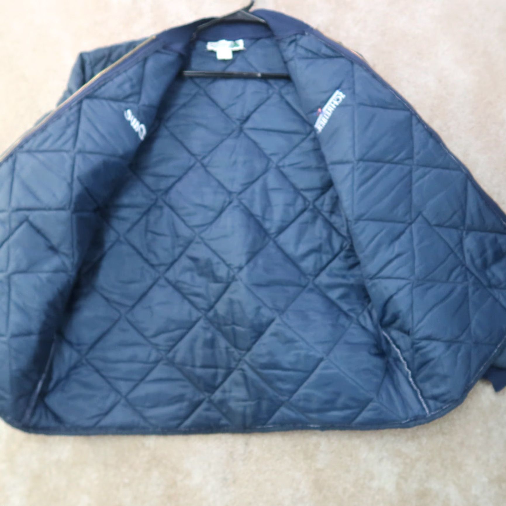 Vintage VINTAGE Samco Bomber Jacket Short Quilted Nylon 2XL Blue USA Men’s 80s 90s Classic Size US XXL / EU 58 / 5 - 5 Thumbnail