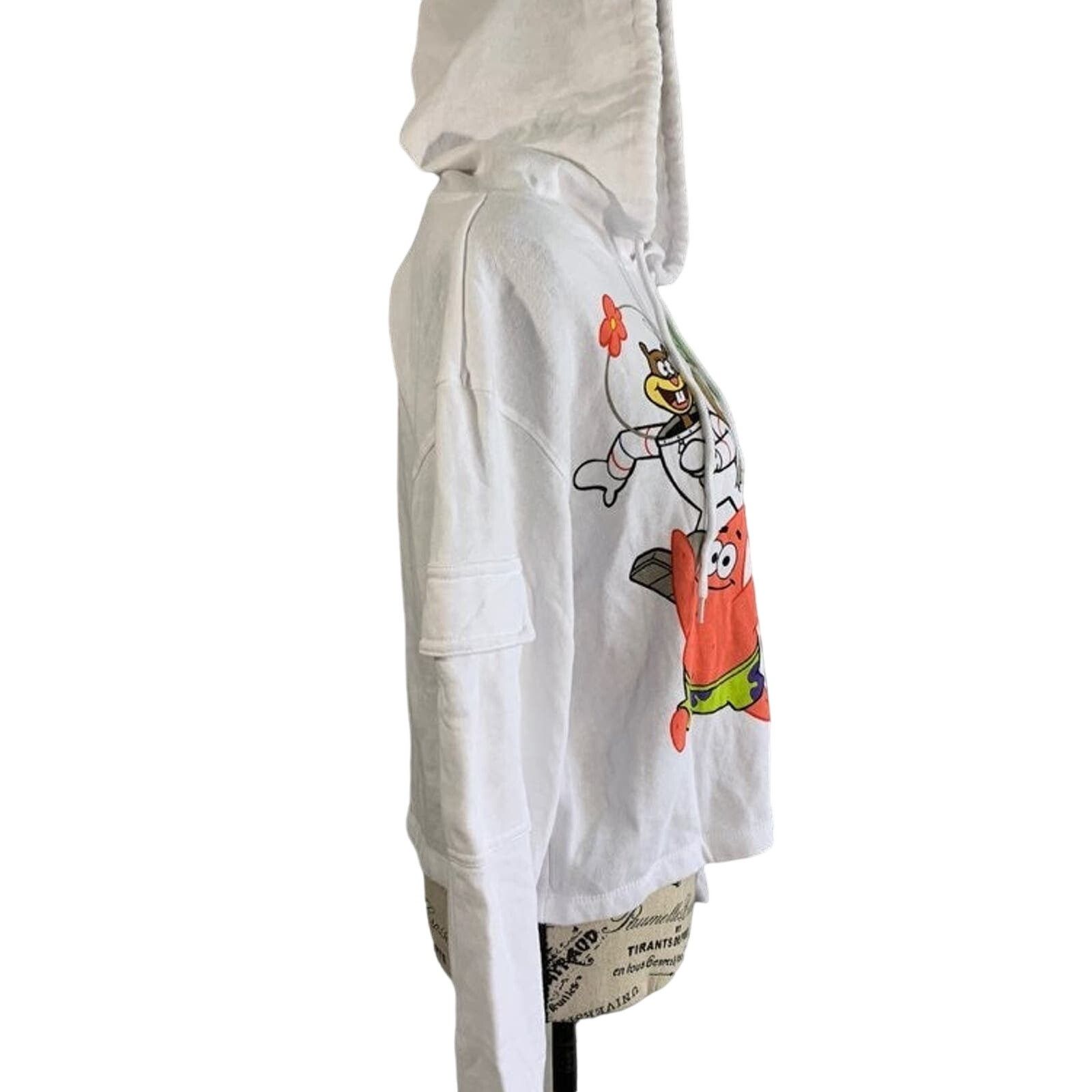 Nickelodeon Nickelodeon SpongeBob SquarePants Cropped Hoodie Women Sz M Size M / US 6-8 / IT 42-44 - 6 Thumbnail