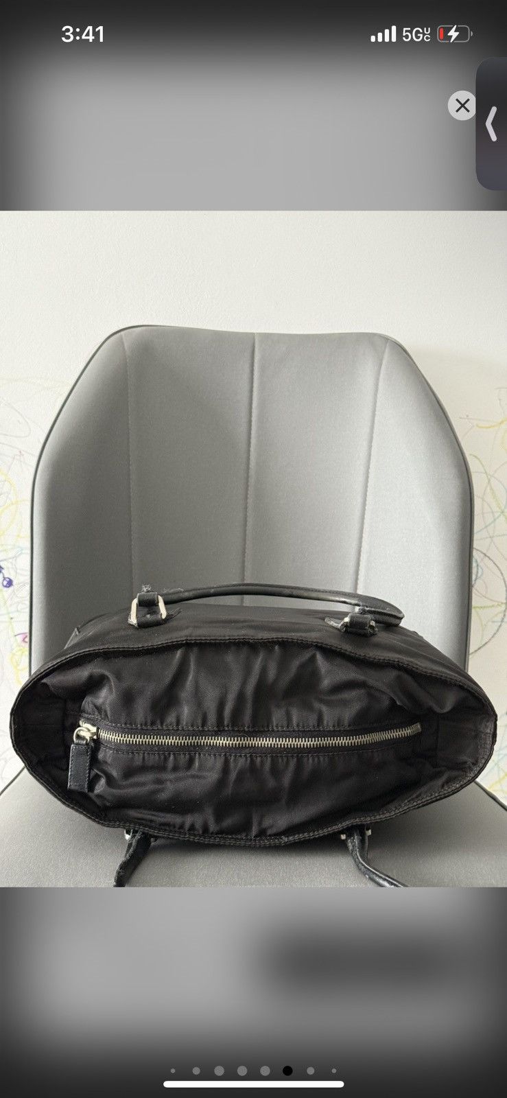 Prada Black Prada luggage bag Size ONE SIZE - 8 Thumbnail