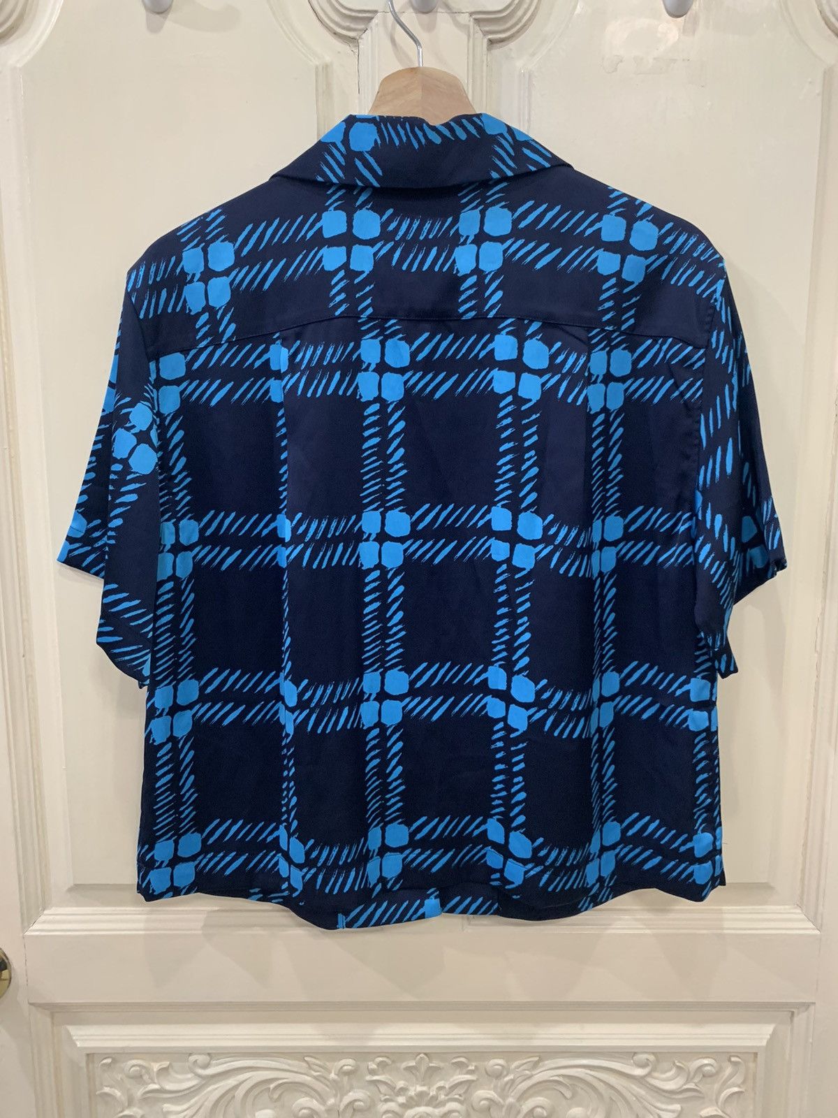 Marni × Uniqlo Marni Uniqlo Silky Satin Open Collar Shirt Size US S / EU 44-46 / 1 - 2 Thumbnail