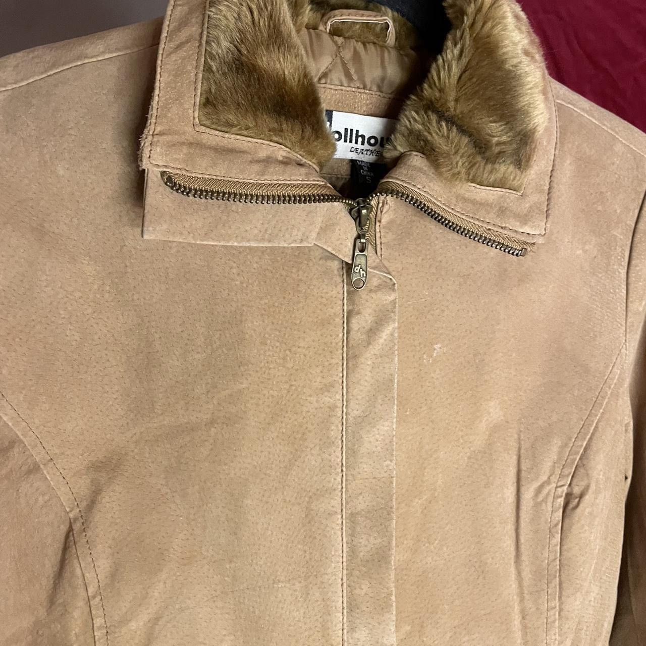Other Faux Leather Coat Jacket With Faux Fur Collar Size S / US 4 / IT 40 - 3 Thumbnail