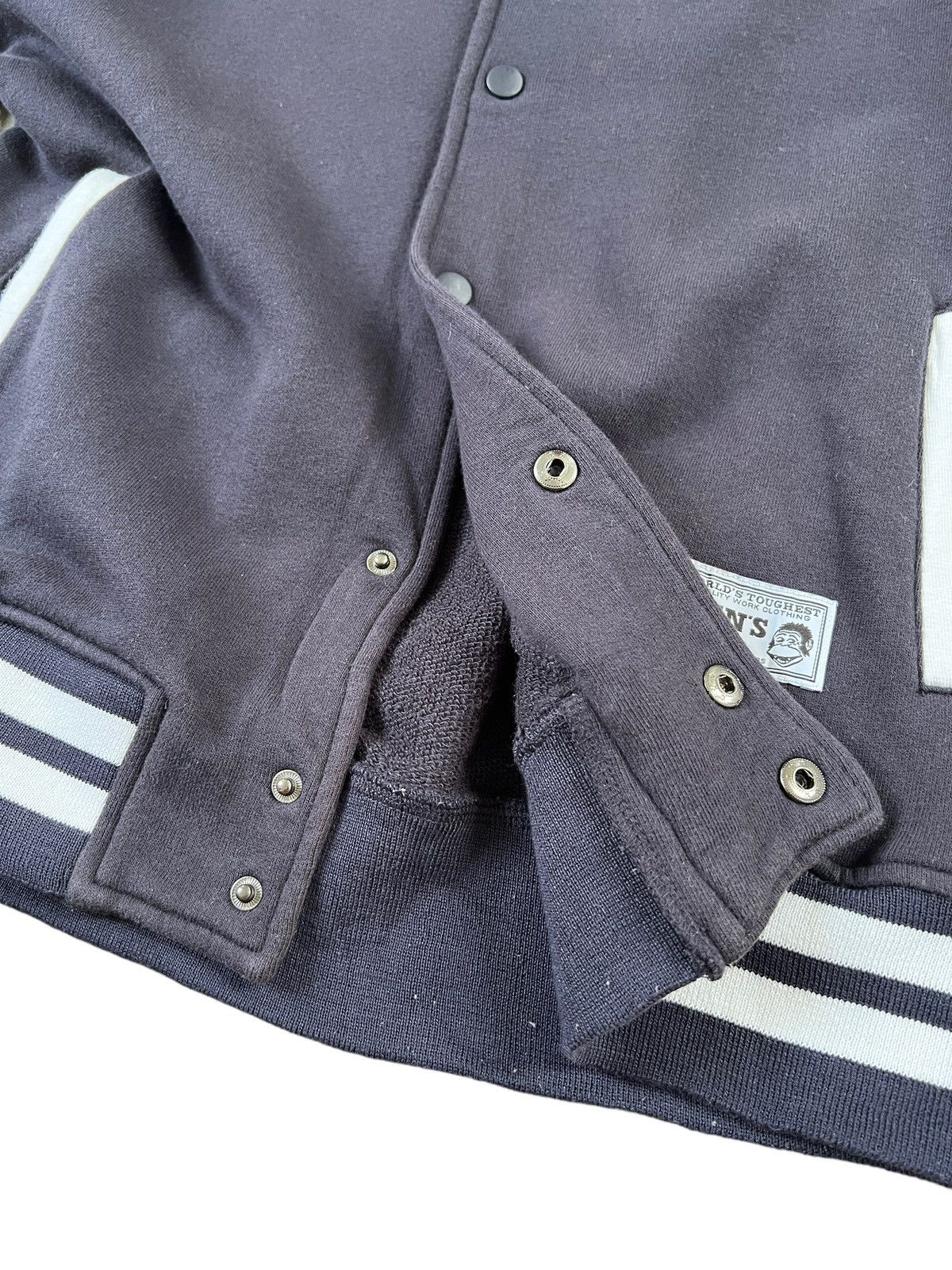 Ben Davis Ben Davis Snap Button Cotton Varsity Jacket Size US L / EU 52-54 / 3 - 8 Thumbnail