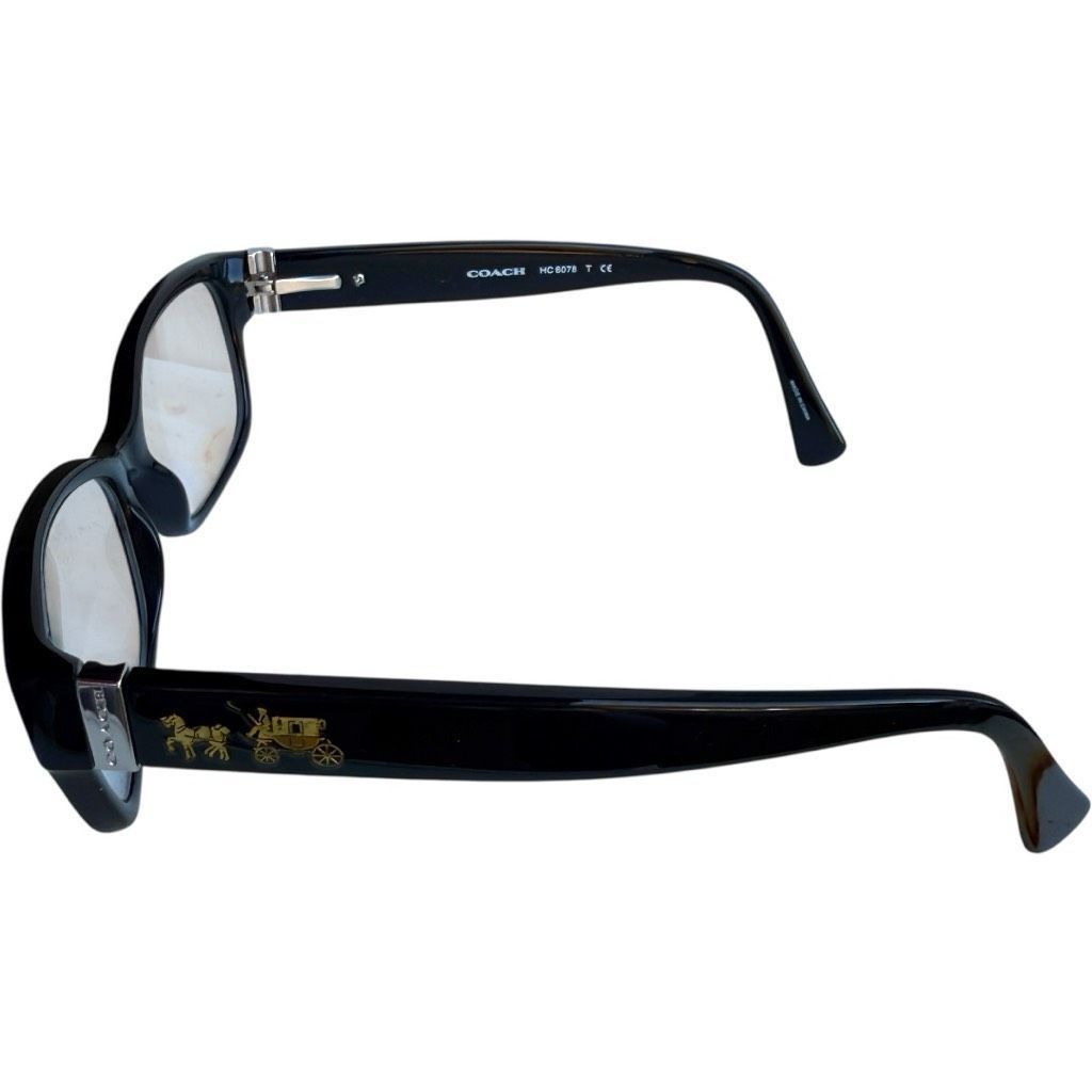 Coach COACH HC6078 Prescription Glasses Black Gold Horse & Carriag Size ONE SIZE - 2 Thumbnail