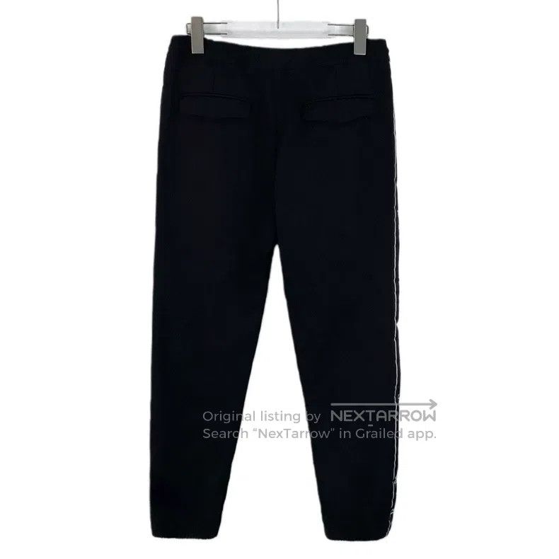 Dior Black side logo letter string label wool drawstring c