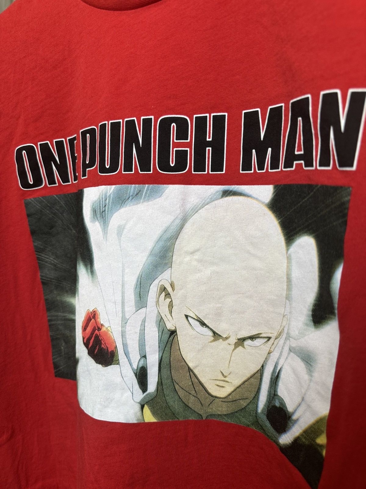 Anime 🔥 One Punch Man Anime Japan T Shirt Manga Naruto Evangelion Size US L / EU 52-54 / 3 - 7 Thumbnail