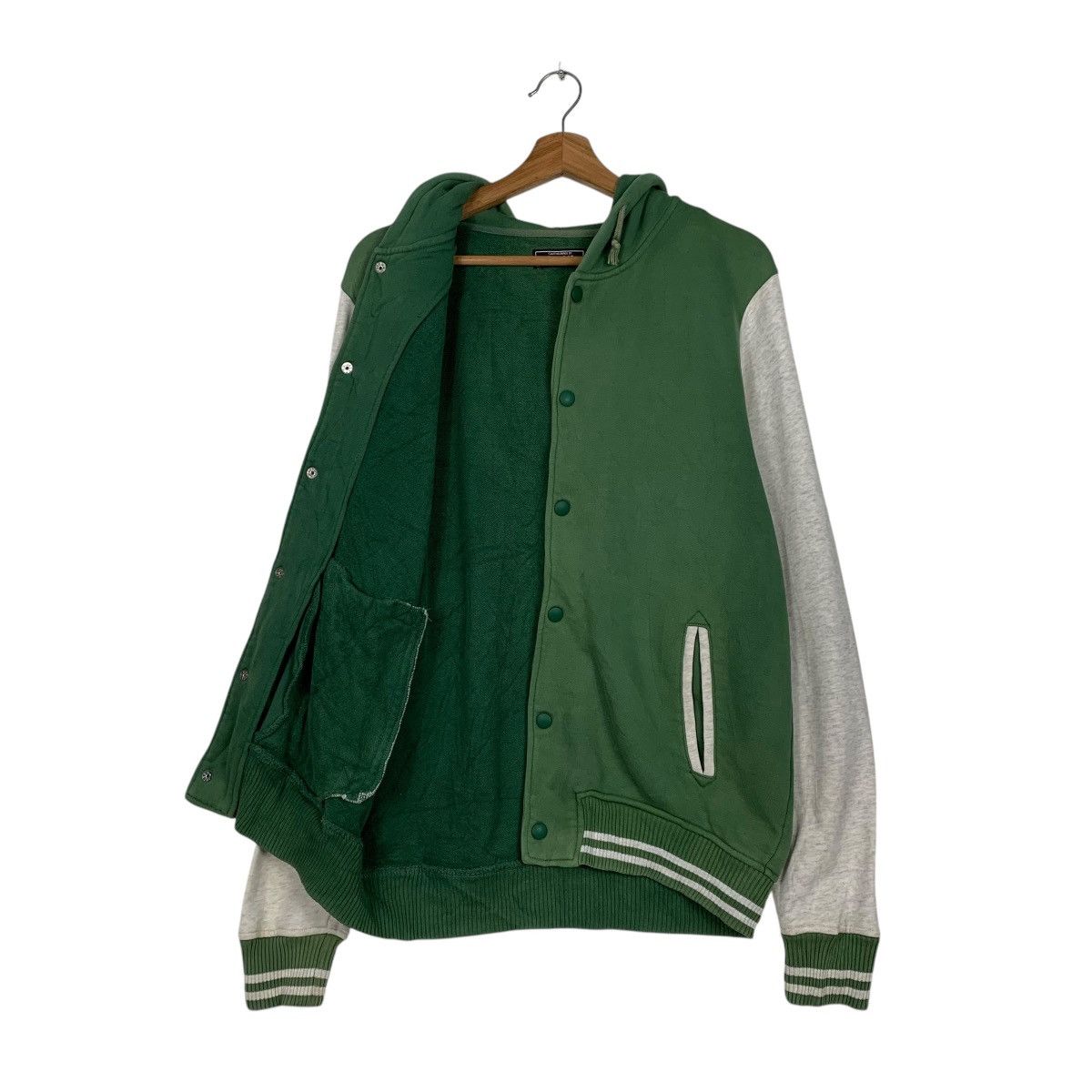 Beams Plus Vintage Beams Hooded Varsity Jacket Size US L / EU 52-54 / 3 - 10 Thumbnail