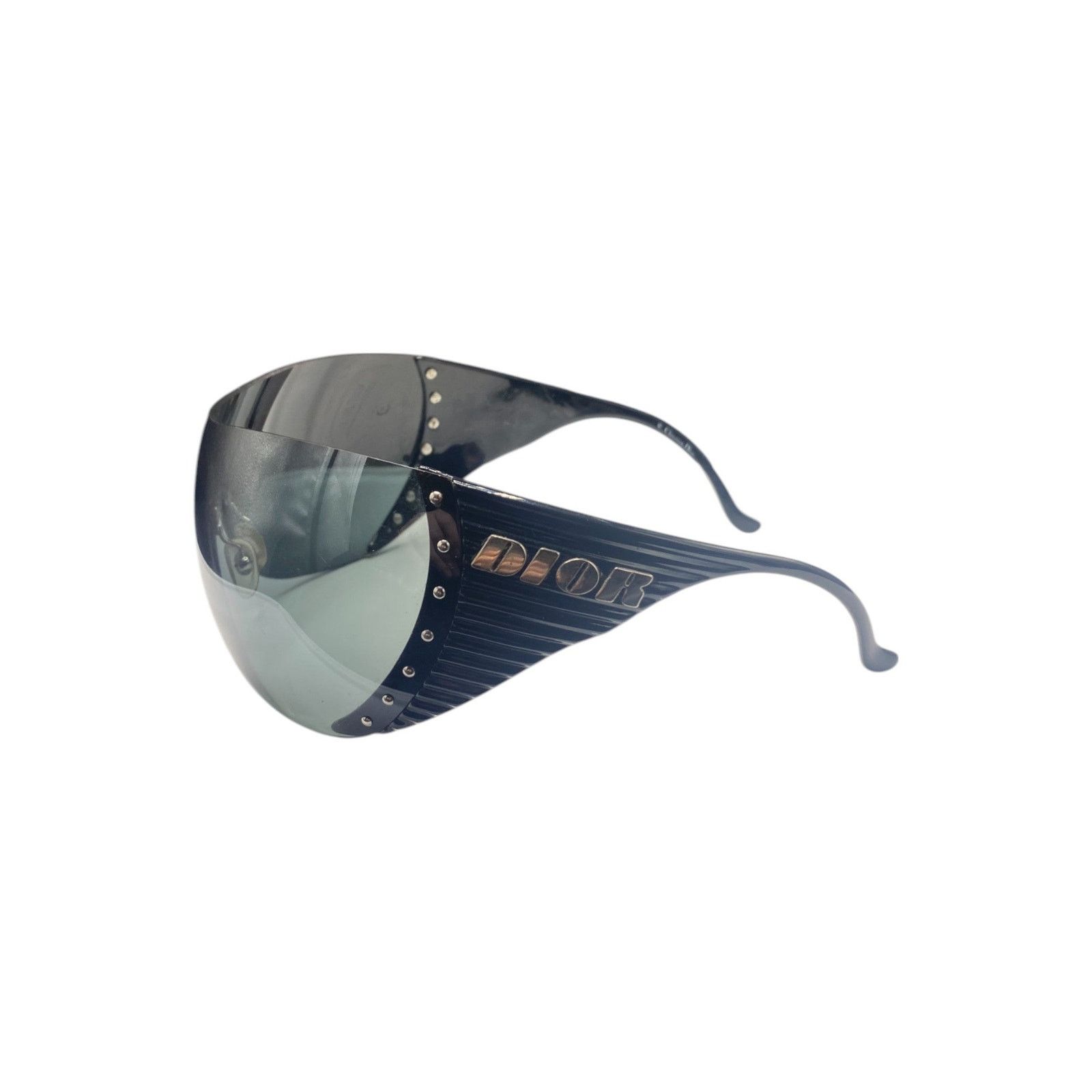 Dior Bike Black Oversized Rimless Sunglasses Size ONE SIZE - 3 Thumbnail