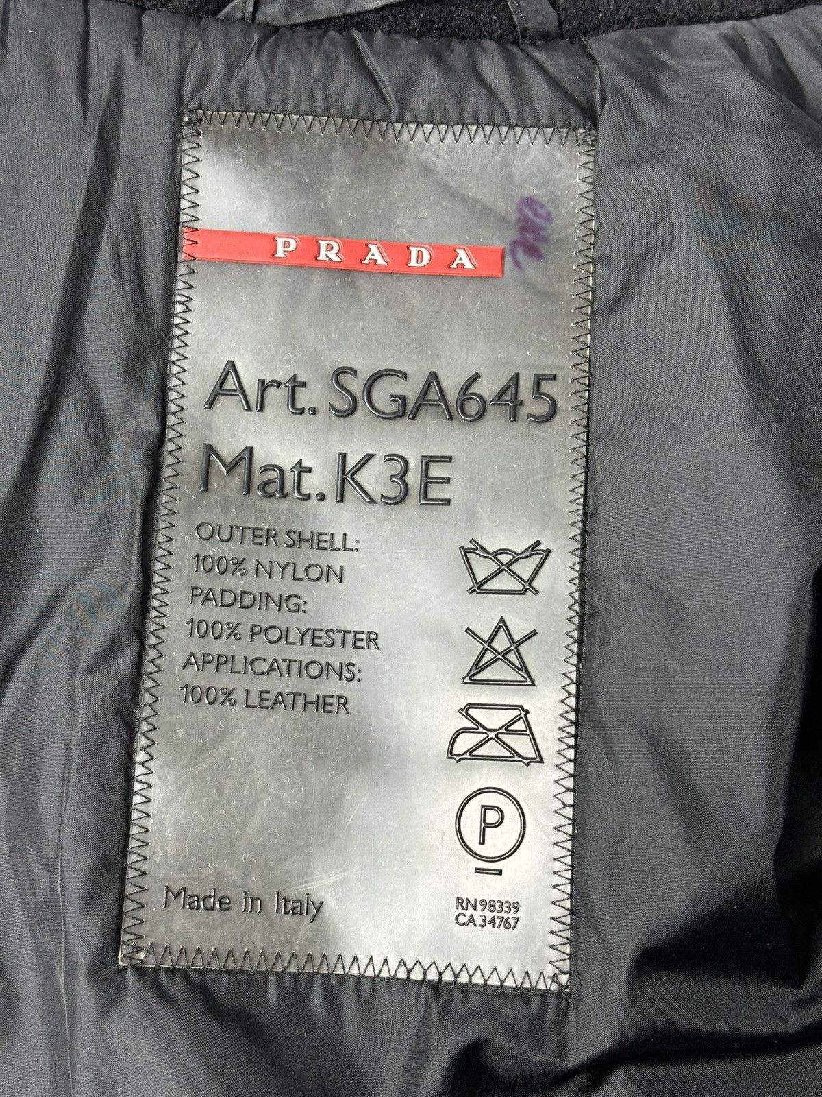 Prada Prada Nylon Parka jacket size 50 Red Tab Size US M / EU 48-50 / 2 - 6 Thumbnail