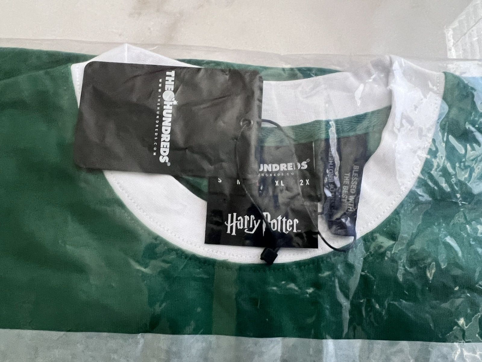 The Hundreds The Hundreds x Harry Potter Slytherin Crest Ringer Tee Large Size US L / EU 52-54 / 3 - 2 Thumbnail