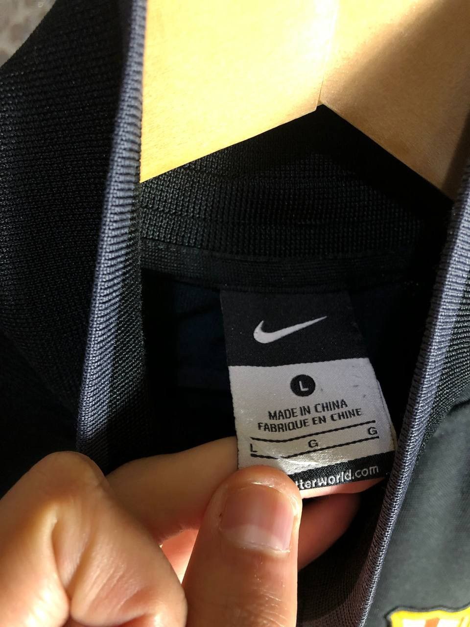 Nike × Vintage VERY RARE NIKE FC BARCELONA SPAIN SOCCER FULL ZIP JACKET Y2K Size US L / EU 52-54 / 3 - 4 Thumbnail