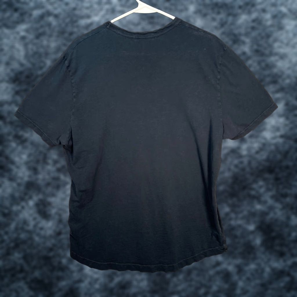 Buck Mason Buck Mason Mens T-Shirt Black Cotton Short Sleeve Crew Neck Size L USA Patch Classic Adult Mens 2020s Size US L / EU 52-54 / 3 - 1 Thumbnail
