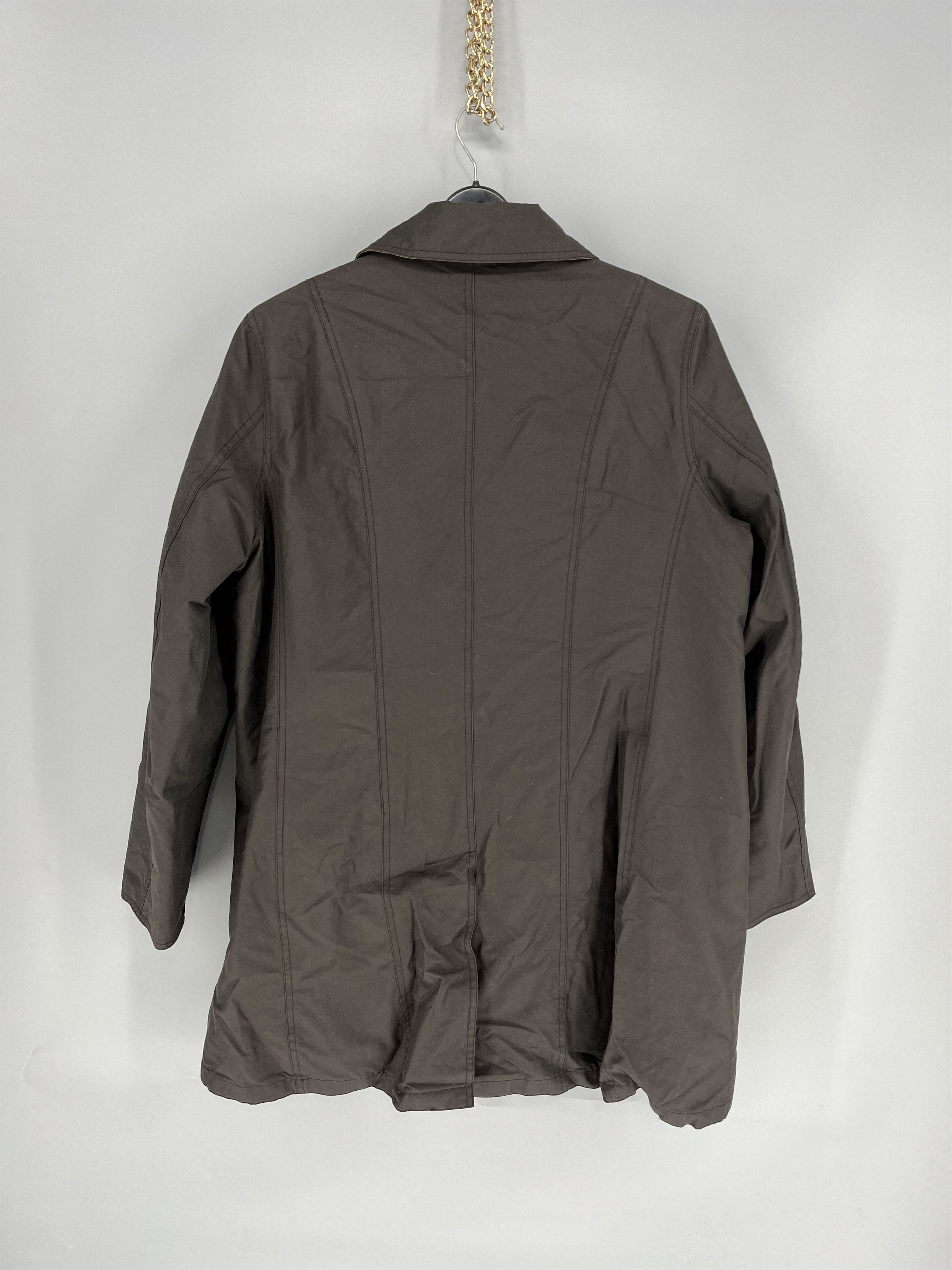 Barbour LWB0043BR71 BARBOUR TWILL BELSAY COAT WASH Size US S / EU 44-46 / 1 - 12 Thumbnail
