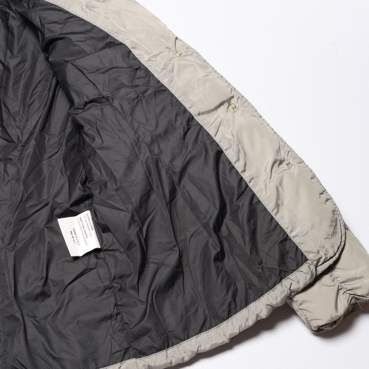 Eleventy Eleventy Goose Down Nylon Jacket Puffer Grey Size M / US 6-8 / IT 42-44 - 12 Thumbnail