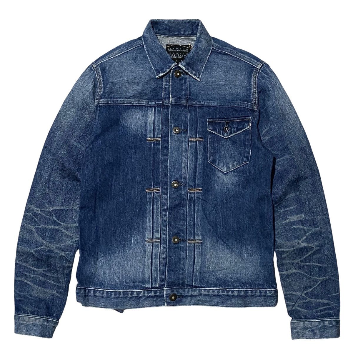 Japanese Brand 🔥SALE🔥 Kuro japan type 1 denim jacket Size US M / EU 48-50 / 2 - 1 Thumbnail
